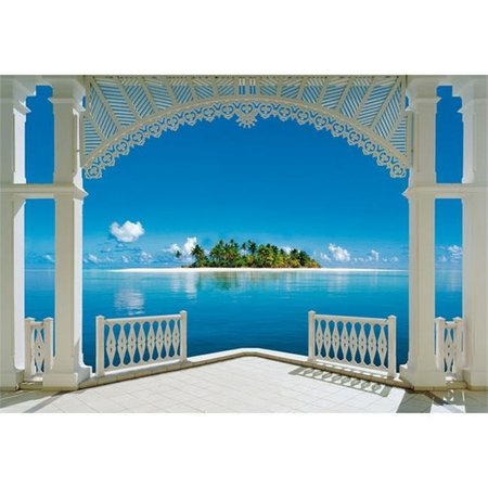 BREWSTER HOME FASHIONS Brewster Home Fashions DM282 A Perfect Day Wall Mural - 100 in. DM282